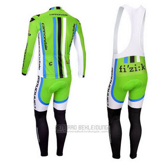 2013 Fahrradbekleidung Cannondale Champion Estonia Trikot Langarm und Tragerhose - zum Schließen ins Bild klicken